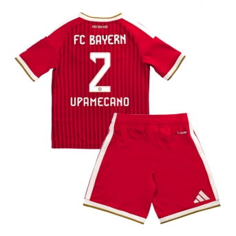 Bayern Munich Dayot Upamecano #2 Maglia Gara Casa Repliche 2026-27 Bambino Maniche Corte